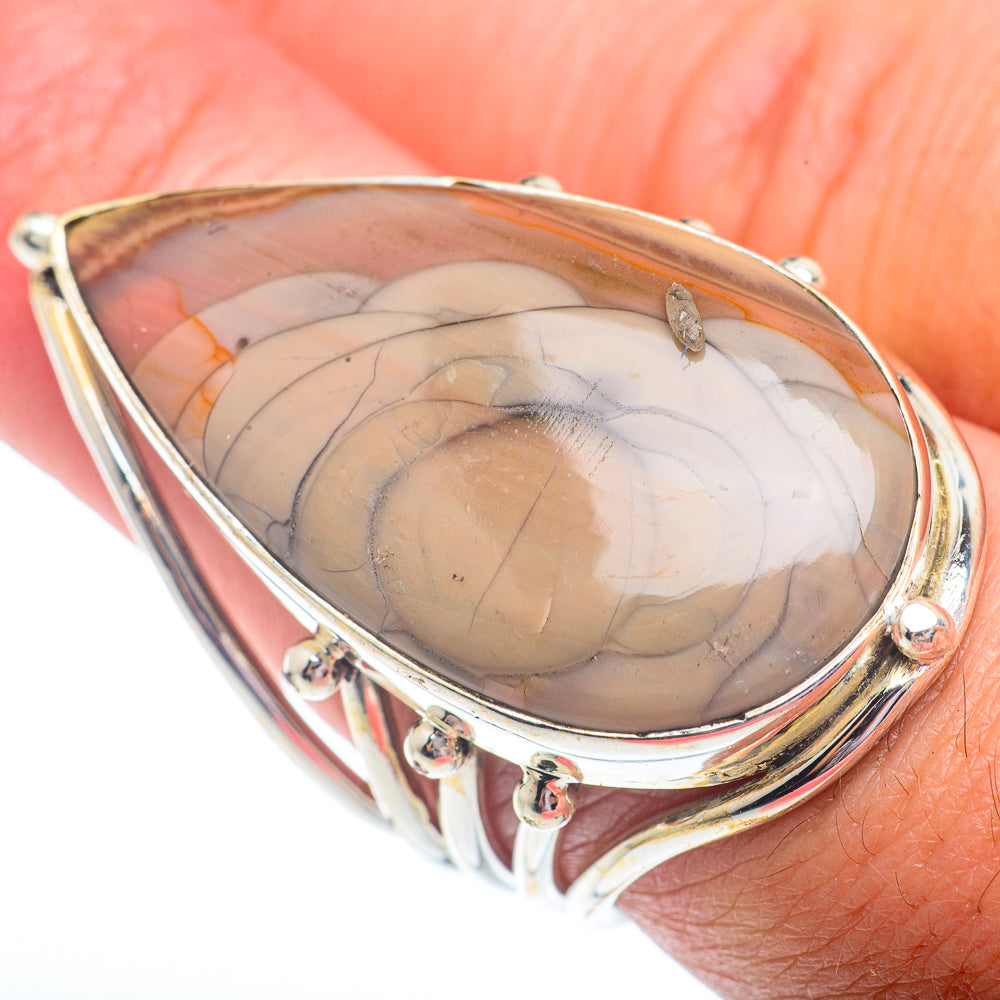 Imperial Jasper Rings handcrafted by Anasilvercos - RING73108