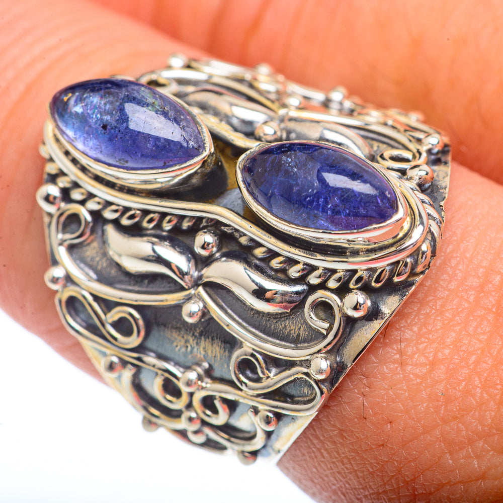 Tanzanite Rings handcrafted by Anasilvercos - RING73116
