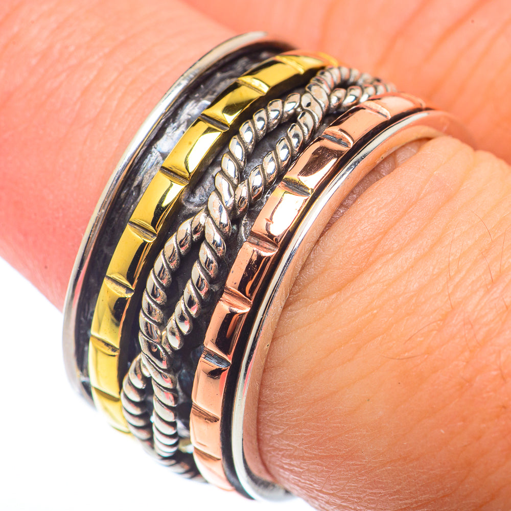 Meditation Spinner Rings handcrafted by Anasilvercos - RING73166