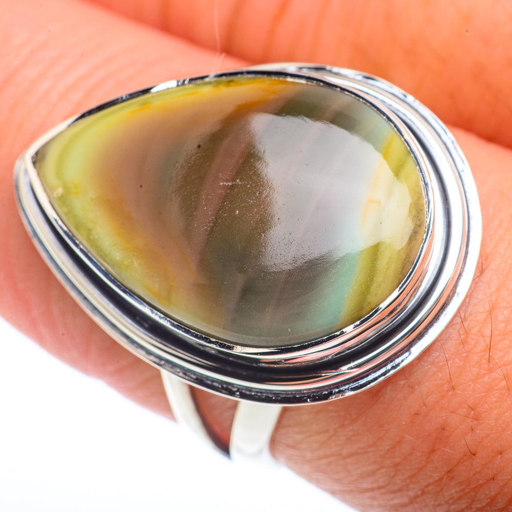 Willow Creek Jasper Rings handcrafted by Anasilvercos - RING73178