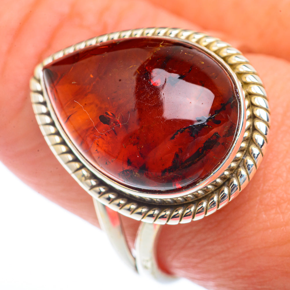Baltic Amber Rings handcrafted by Anasilvercos - RING73201