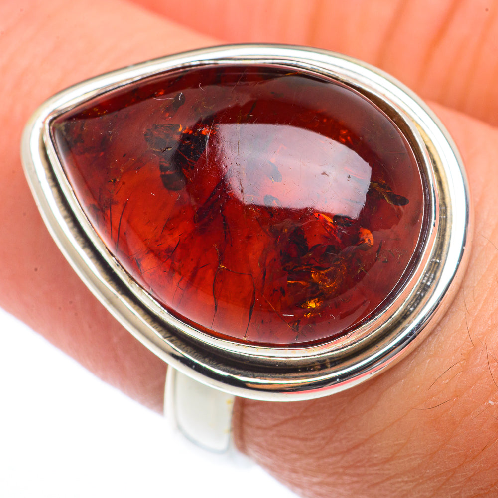 Baltic Amber Rings handcrafted by Anasilvercos - RING73202