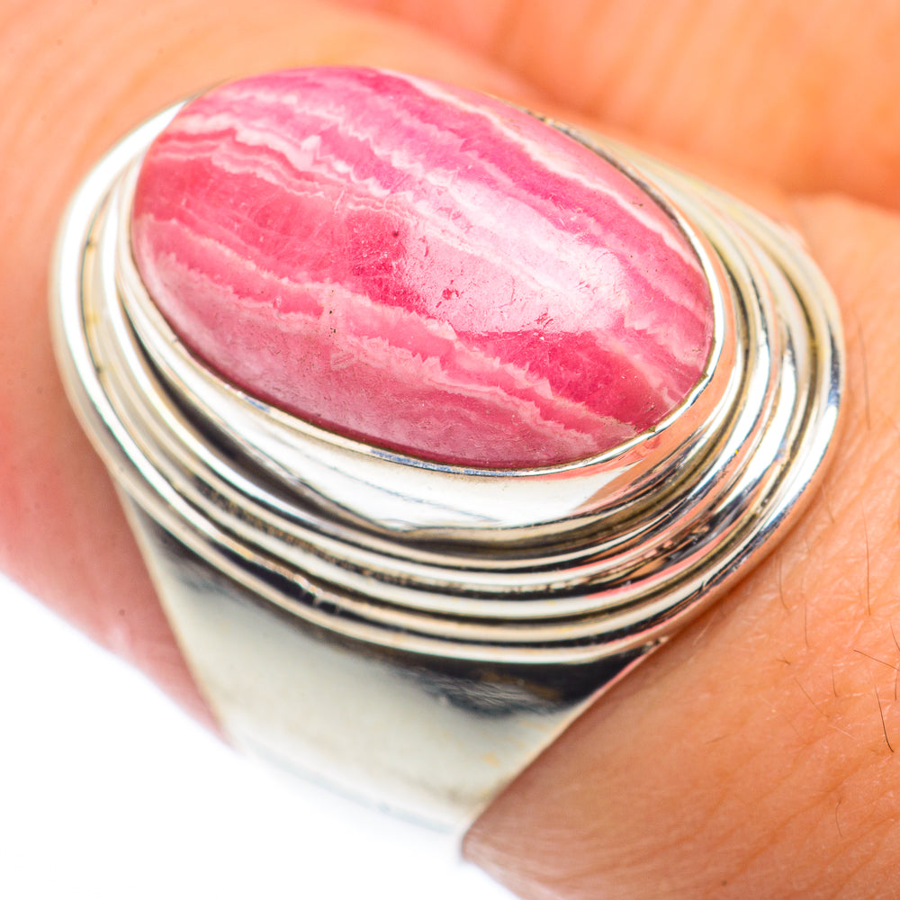 Rhodochrosite Rings handcrafted by Anasilvercos - RING73248