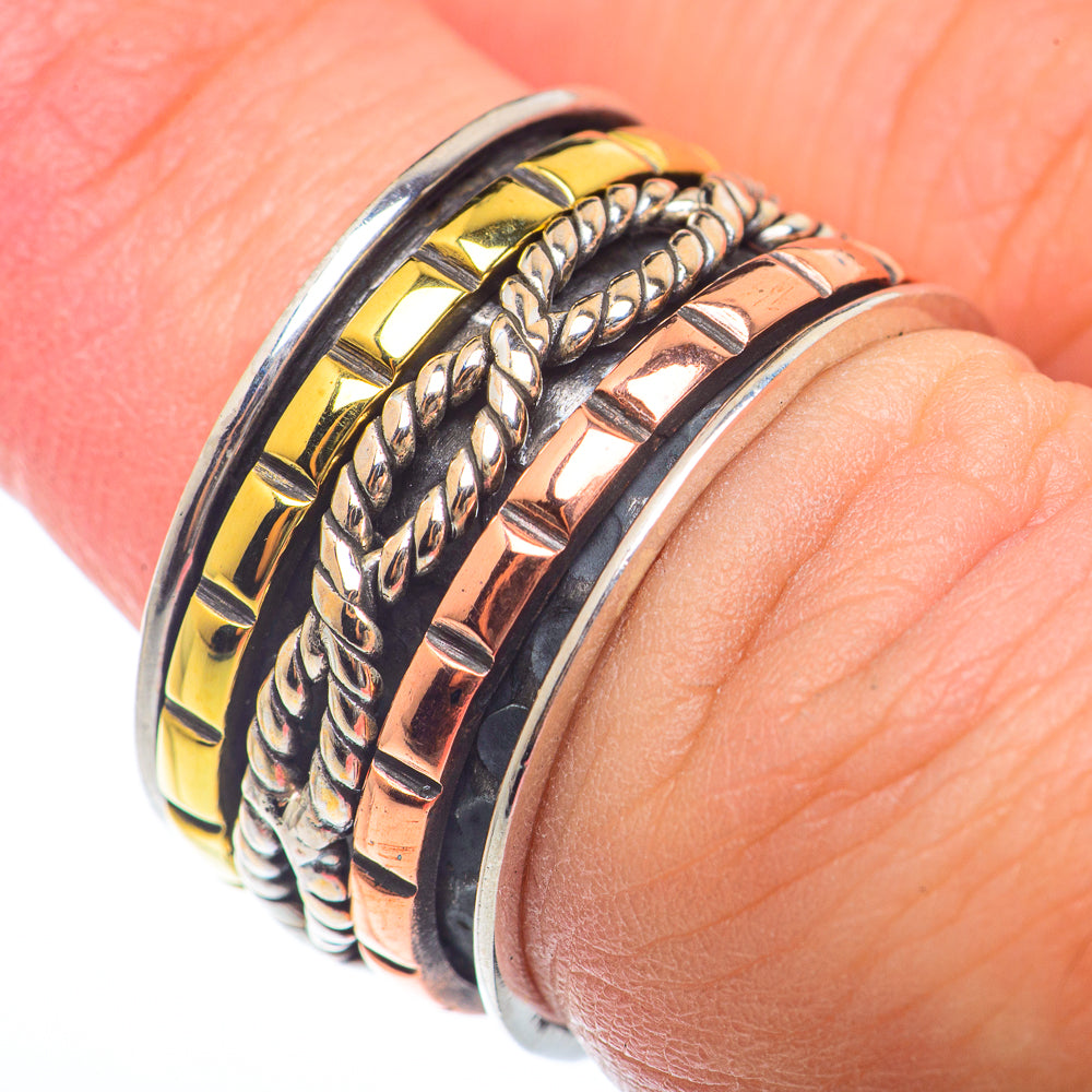 Meditation Spinner Rings handcrafted by Anasilvercos - RING73253