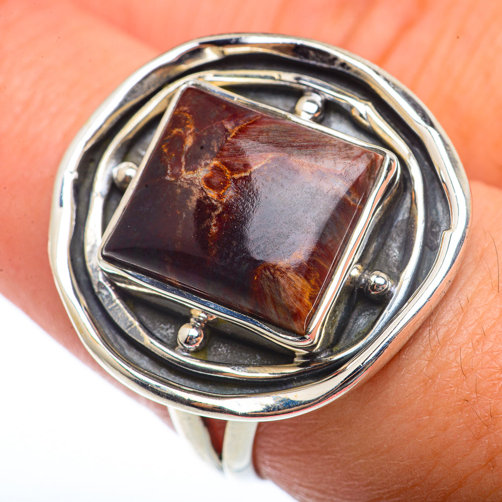 Mookaite Rings handcrafted by Anasilvercos - RING73281