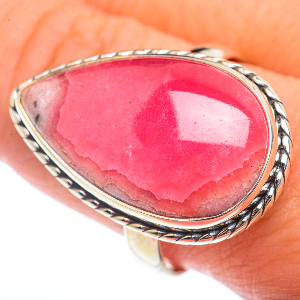 Rhodochrosite Rings handcrafted by Anasilvercos - RING73397