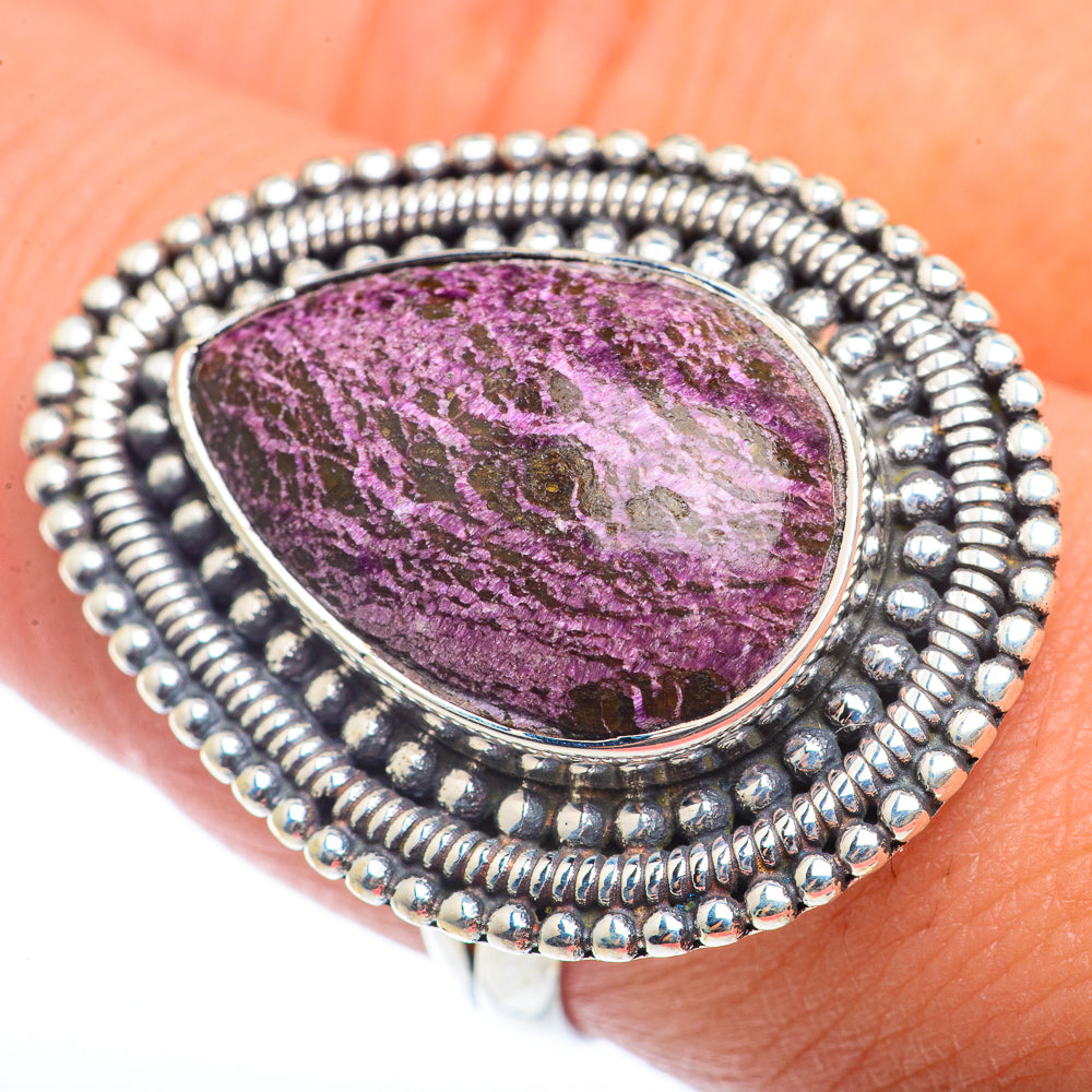 Stichtite Rings handcrafted by Anasilvercos - RING73398