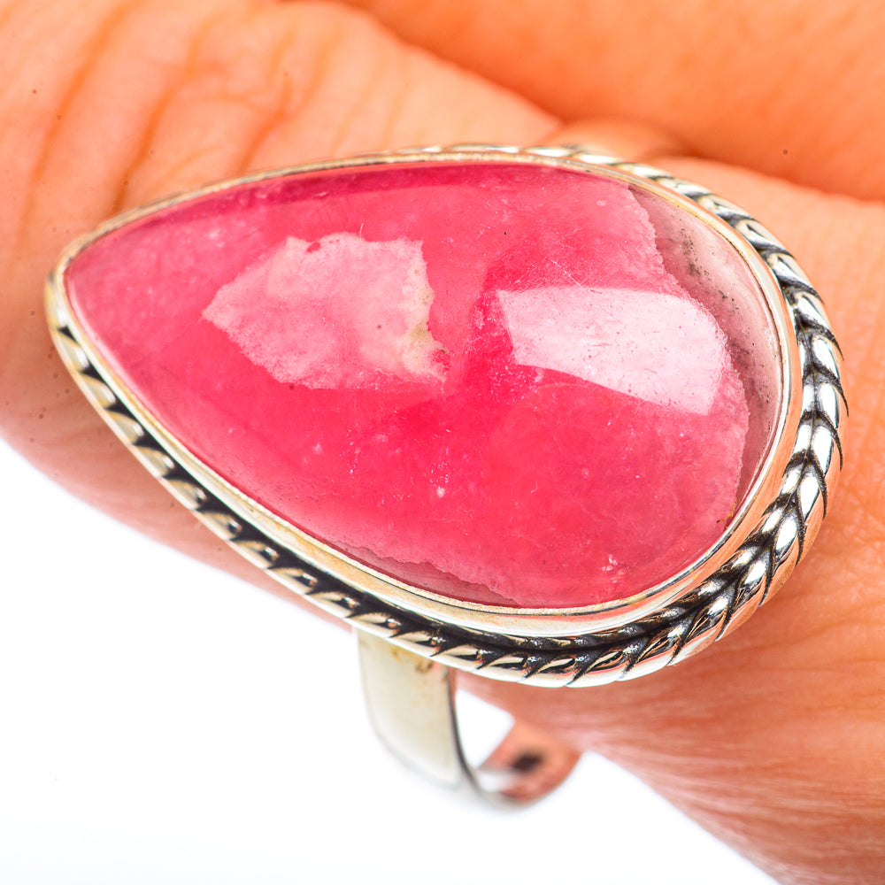 Rhodochrosite Rings handcrafted by Anasilvercos - RING73432