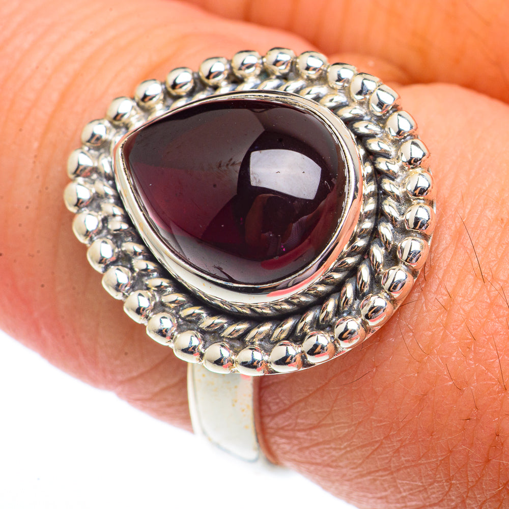 Amethyst Rings handcrafted by Anasilvercos - RING73497