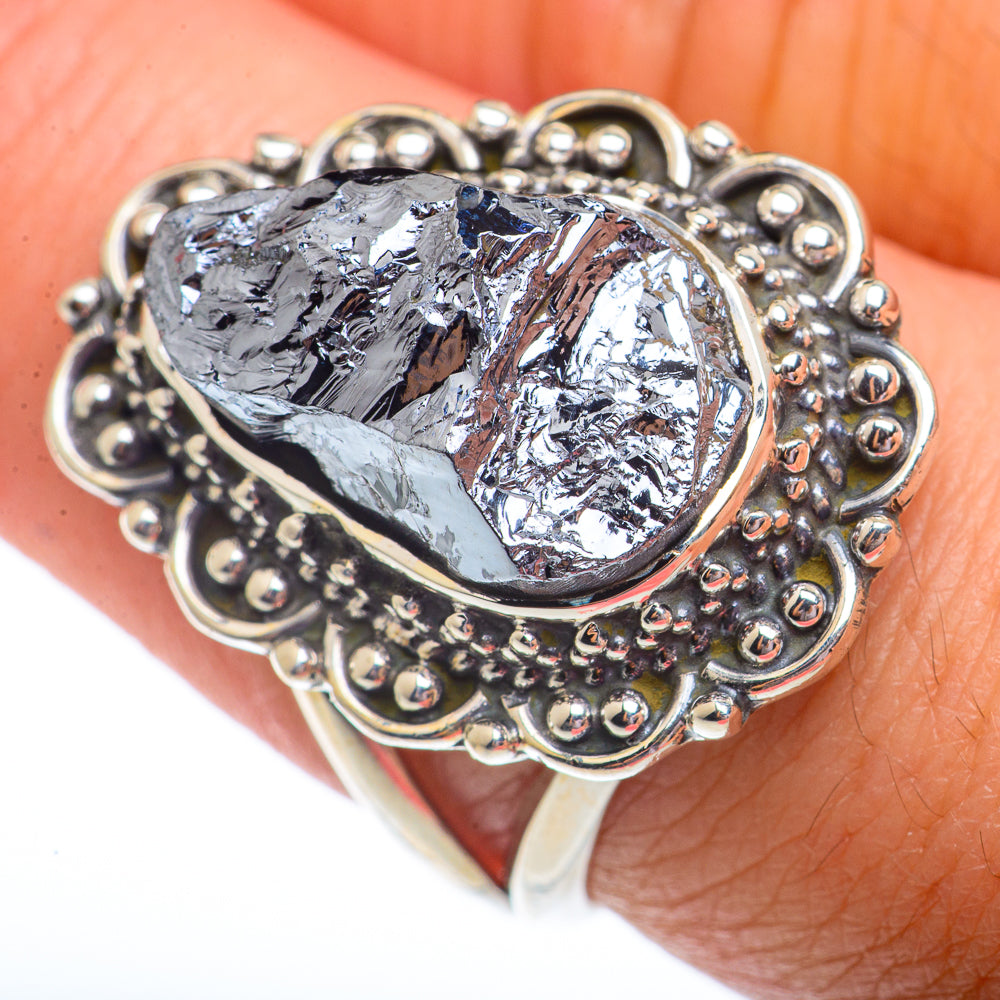 Astrophyllite Rings handcrafted by Anasilvercos - RING73519