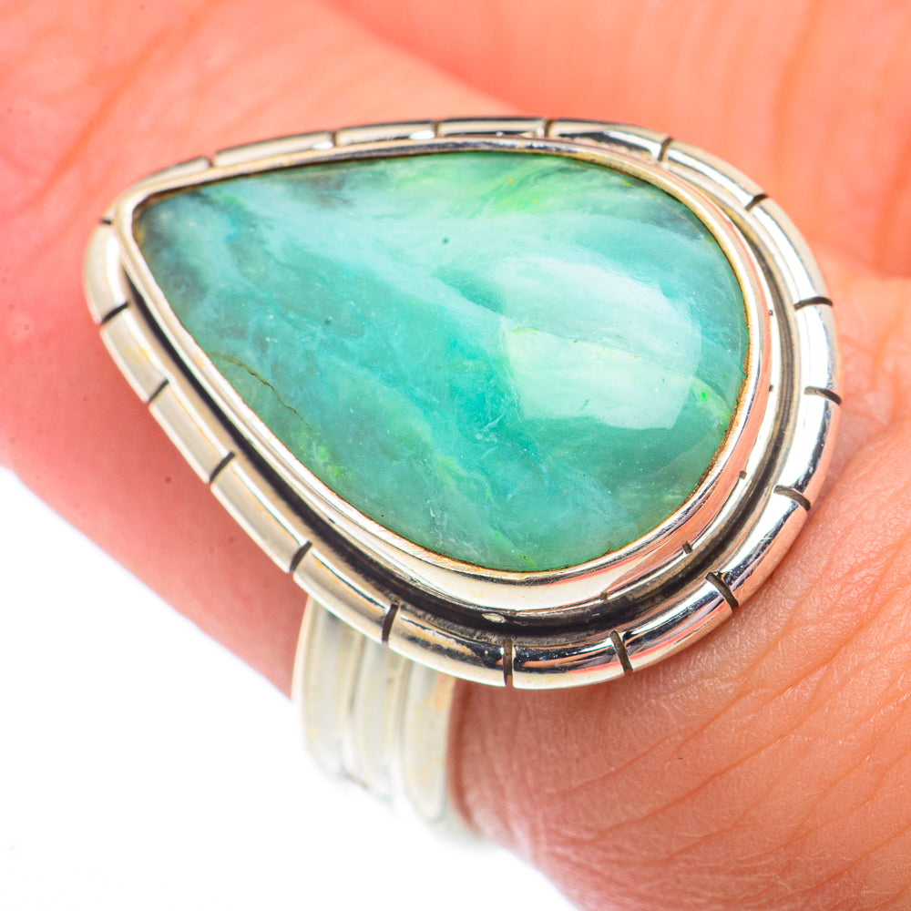 Peruvian Opal Rings handcrafted by Anasilvercos - RING73534