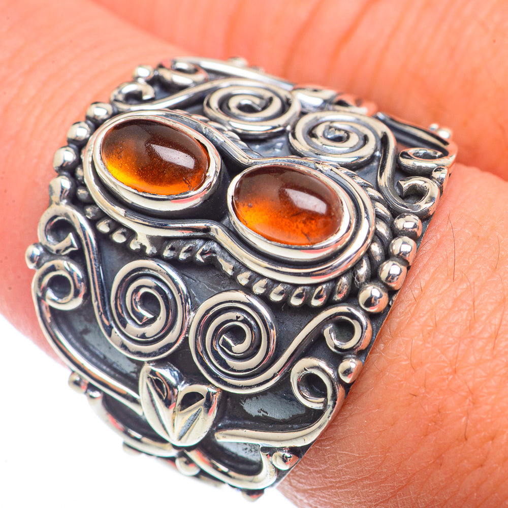 Carnelian Rings handcrafted by Anasilvercos - RING73591