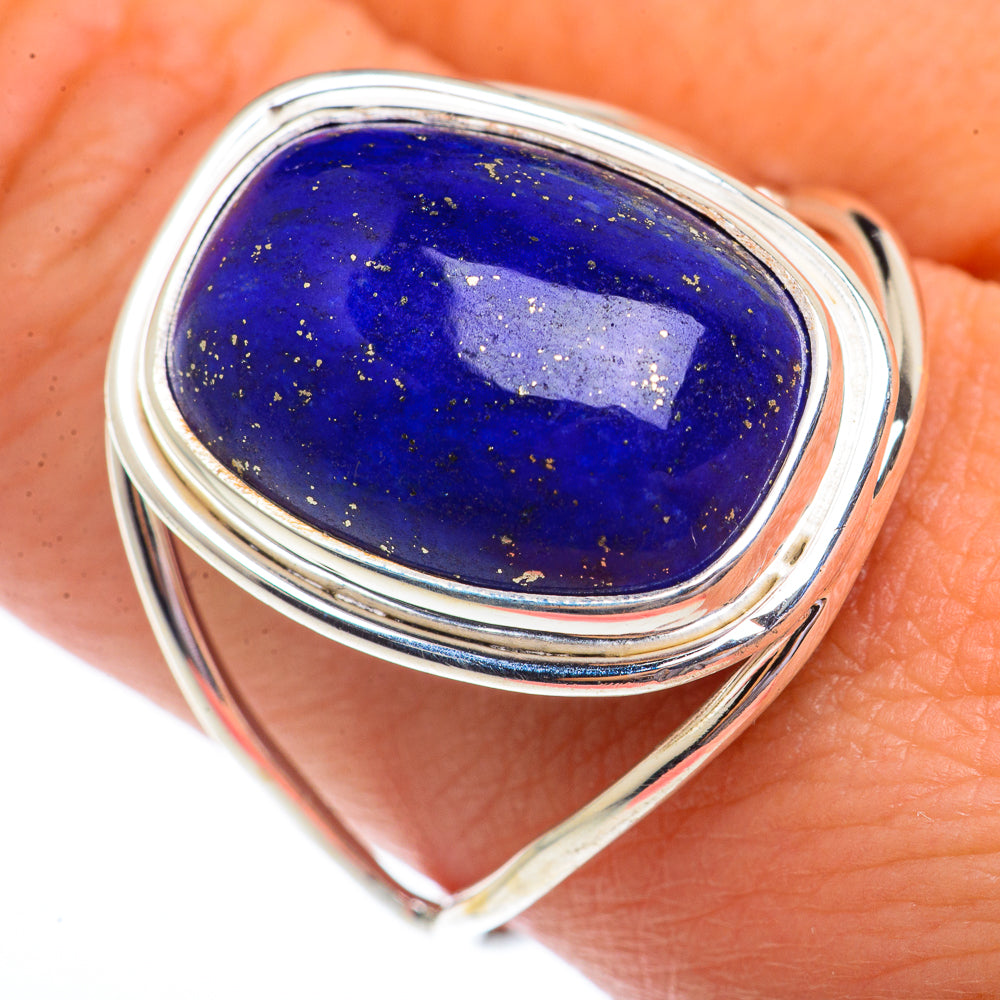 Lapis Lazuli Rings handcrafted by Anasilvercos - RING73623