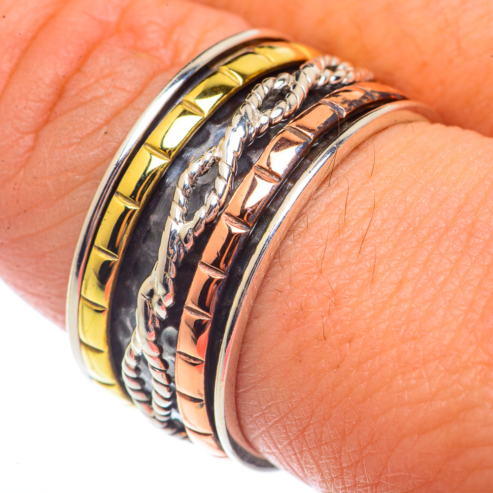 Copper Wedding Band Rings handcrafted by Anasilvercos - RING73646