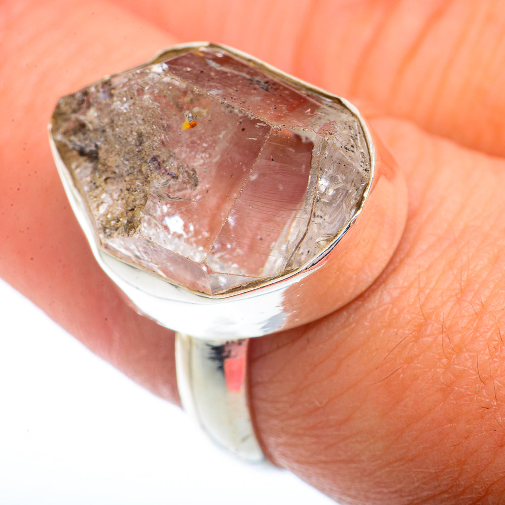 Herkimer Diamond Rings handcrafted by Anasilvercos - RING73653