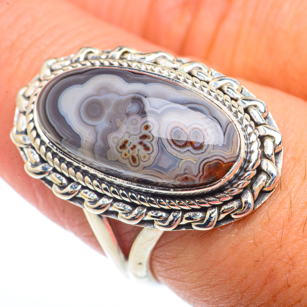 Ocean Jasper Rings handcrafted by Anasilvercos - RING73675