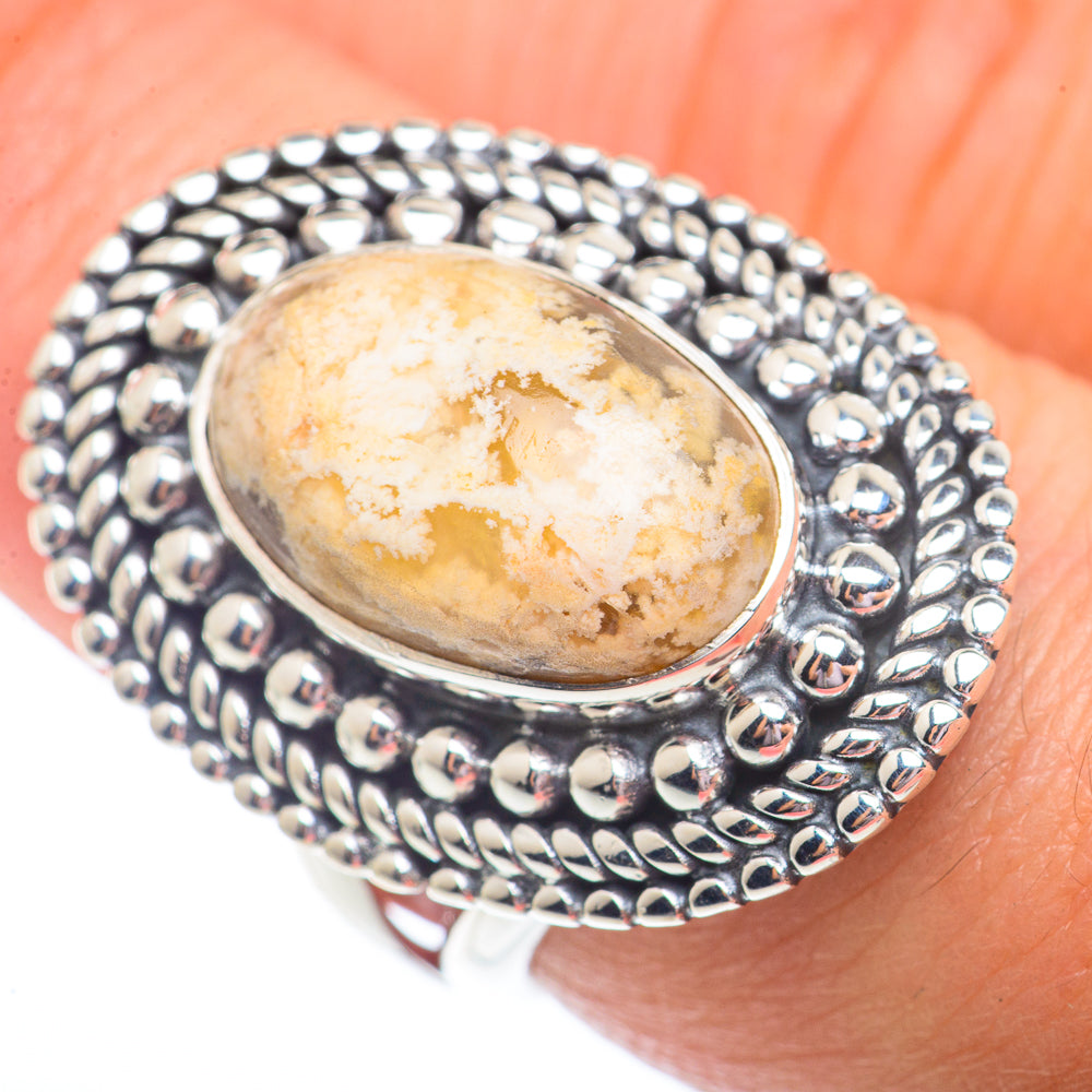 Scolecite Rings handcrafted by Anasilvercos - RING73700