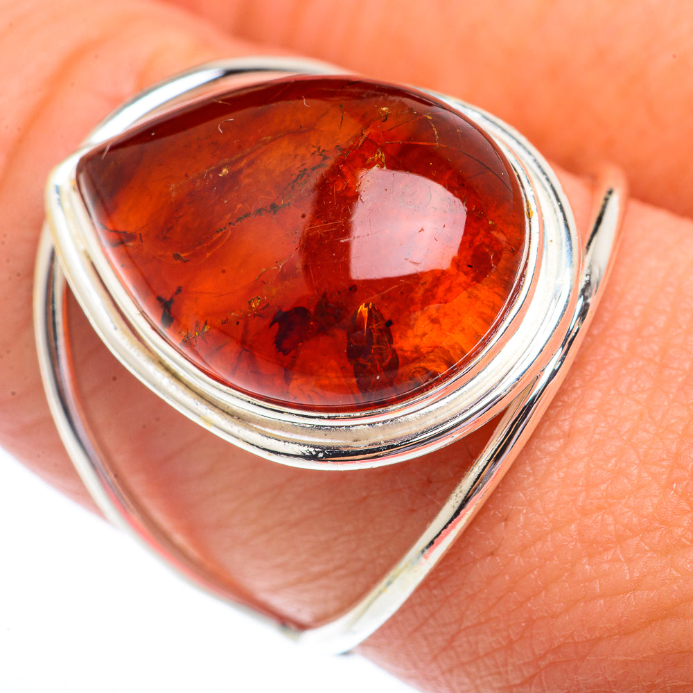 Baltic Amber Rings handcrafted by Anasilvercos - RING73726