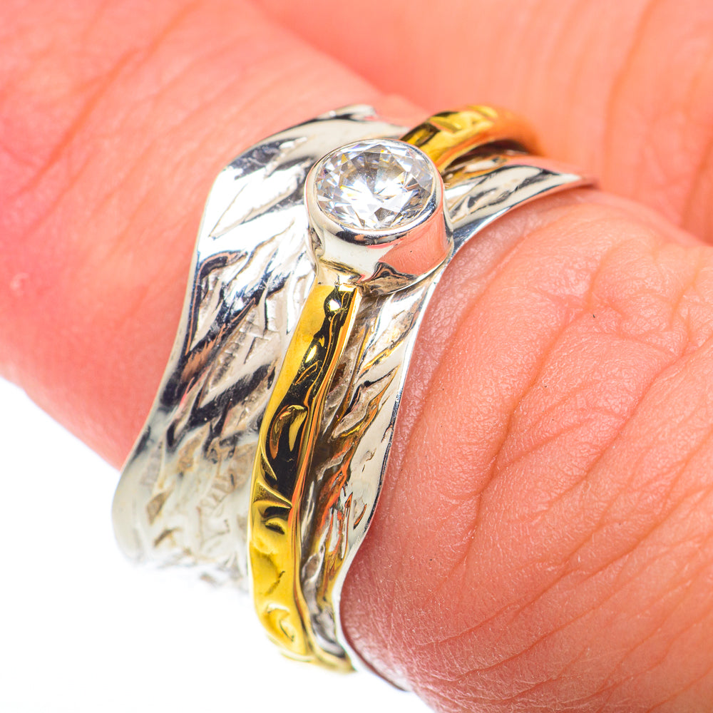 White Quartz Rings handcrafted by Anasilvercos - RING73802
