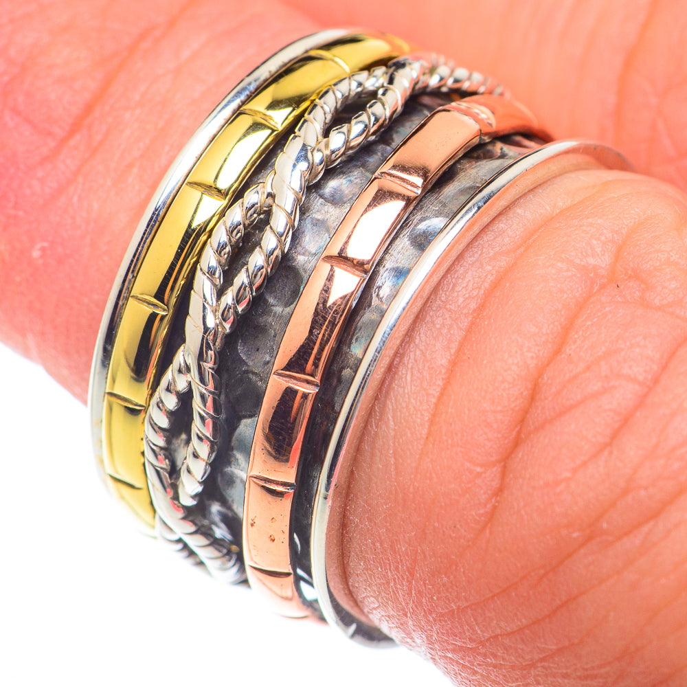 Copper Wedding Band Rings handcrafted by Anasilvercos - RING73803