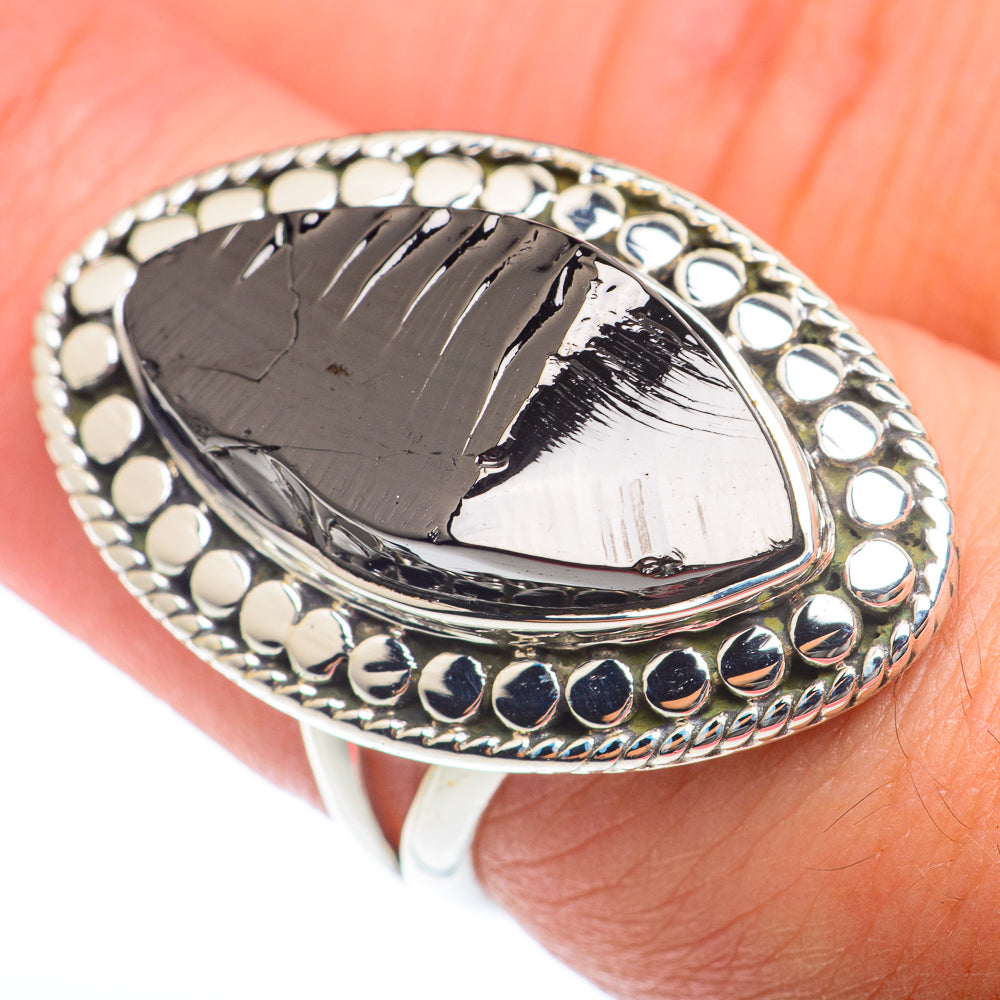 Shungite Rings handcrafted by Anasilvercos - RING73805