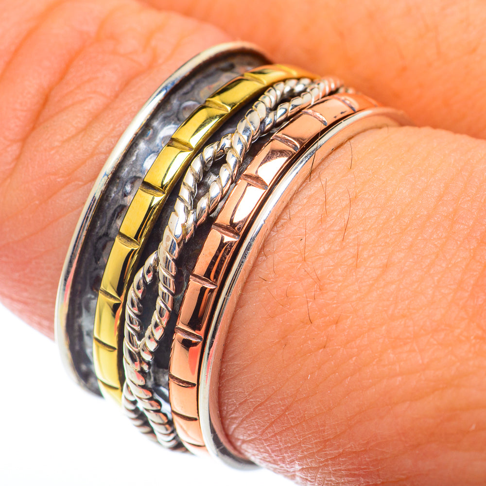 Copper Wedding Band Rings handcrafted by Anasilvercos - RING73845