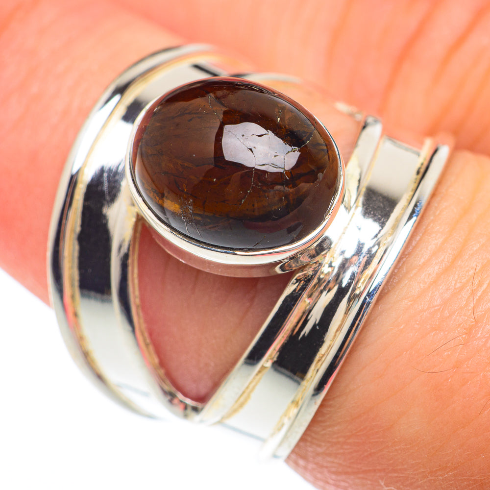 Labradorite Rings handcrafted by Anasilvercos - RING73871