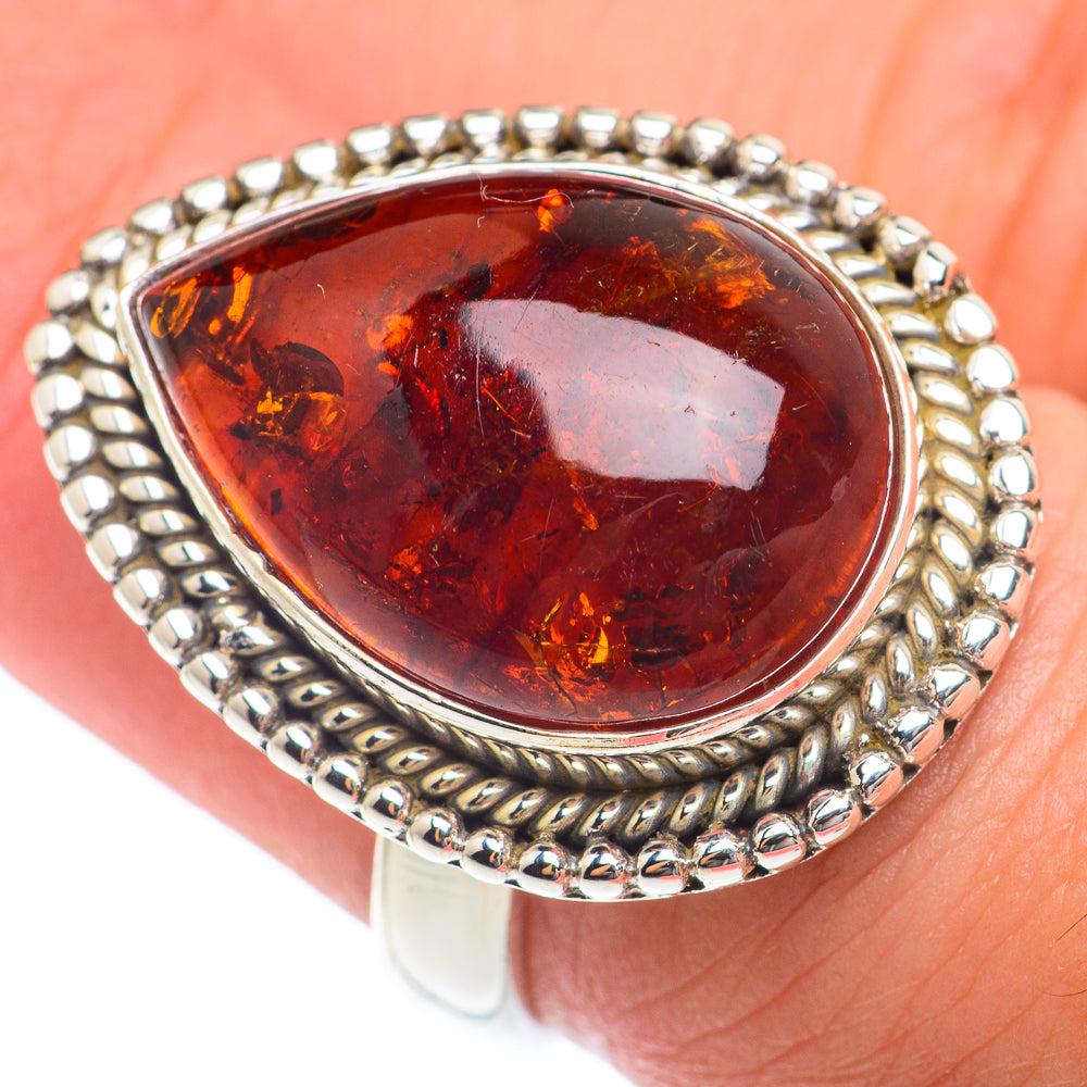 Baltic Amber Rings handcrafted by Anasilvercos - RING73877