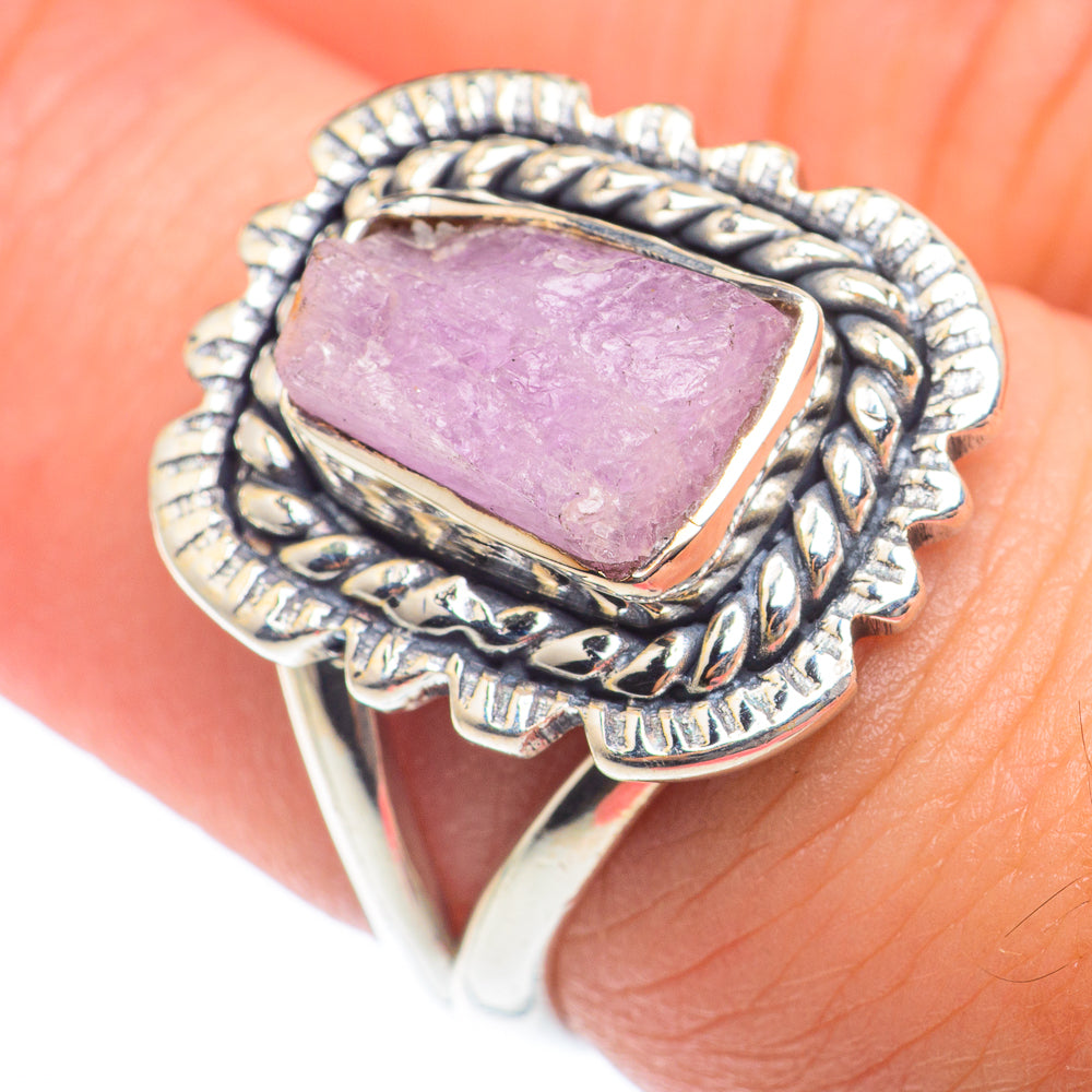 Kunzite Rings handcrafted by Anasilvercos - RING73880
