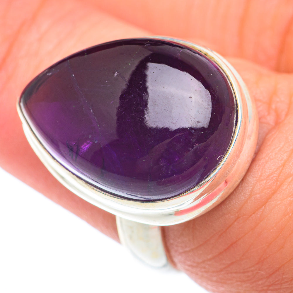 Amethyst Rings handcrafted by Anasilvercos - RING73884