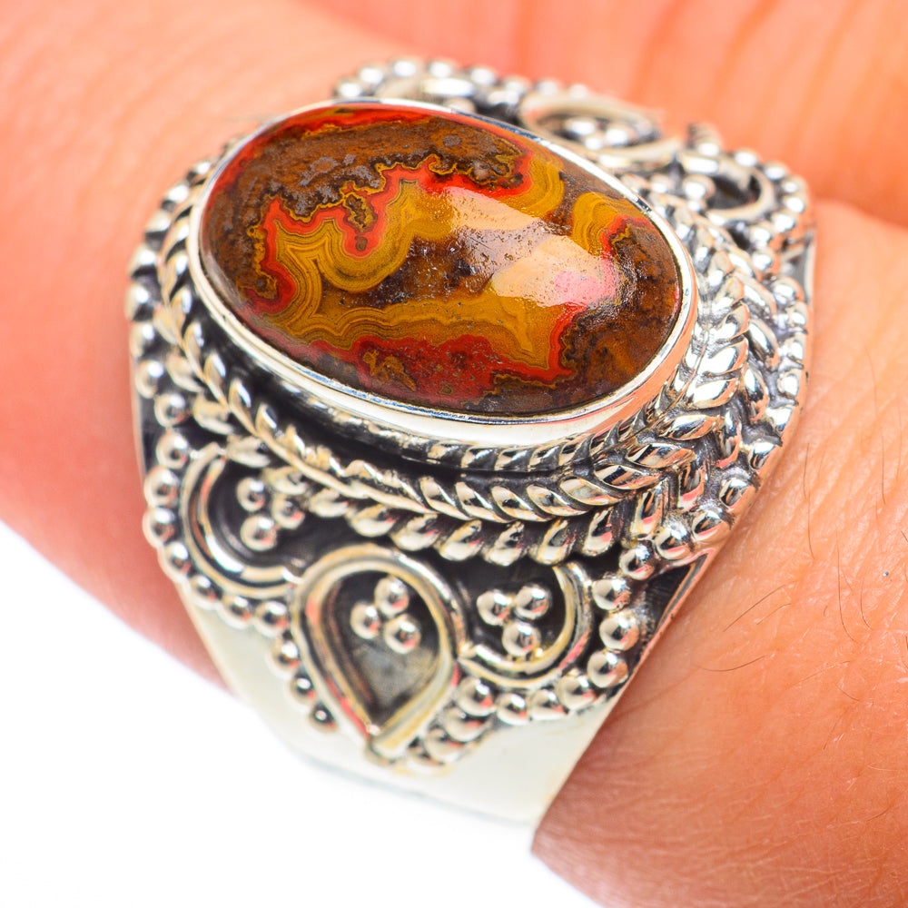 Mookaite Rings handcrafted by Anasilvercos - RING73915