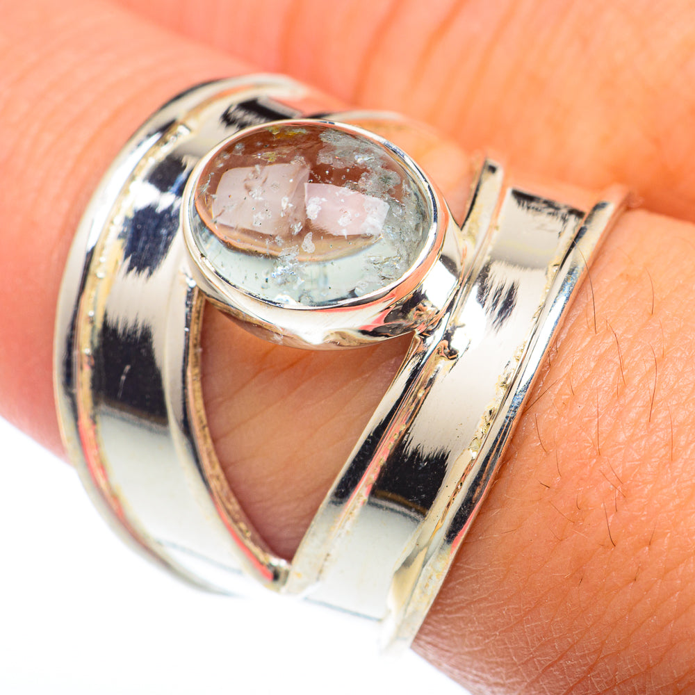 Aquamarine Rings handcrafted by Anasilvercos - RING73942