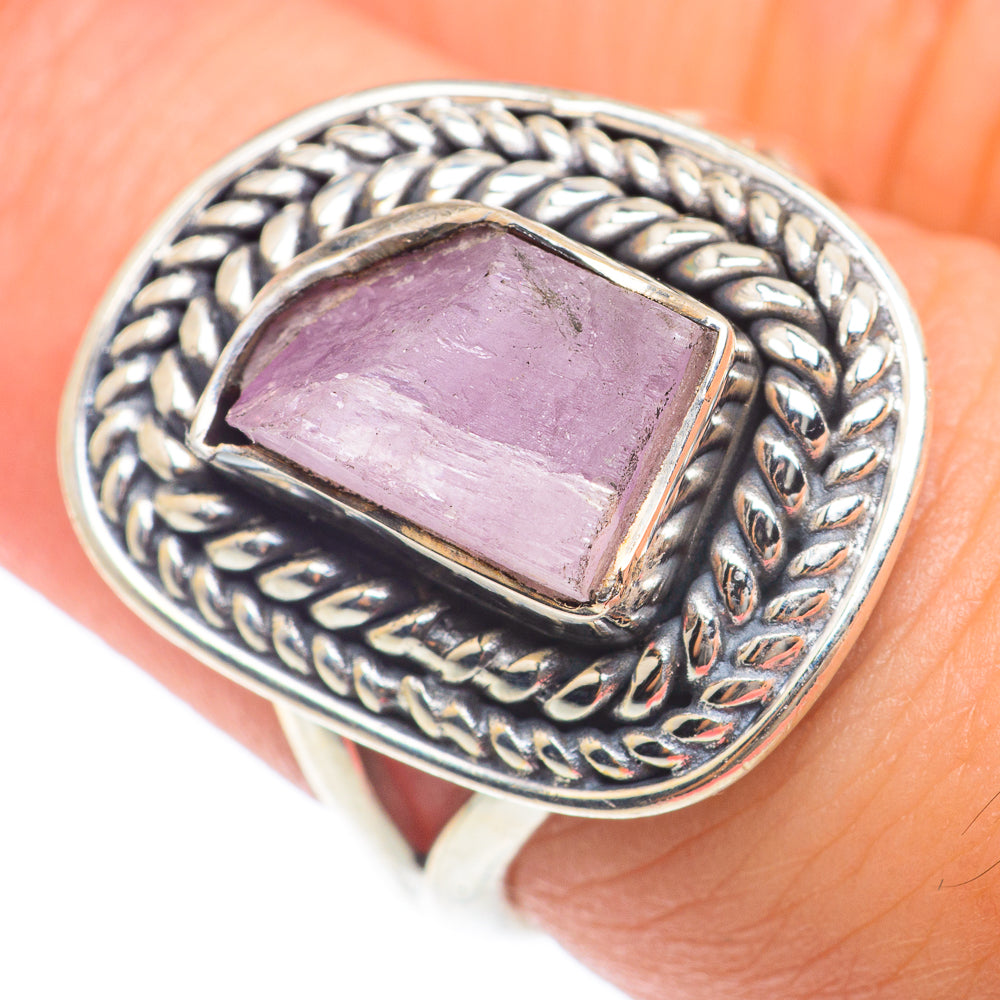 Kunzite Rings handcrafted by Anasilvercos - RING73956