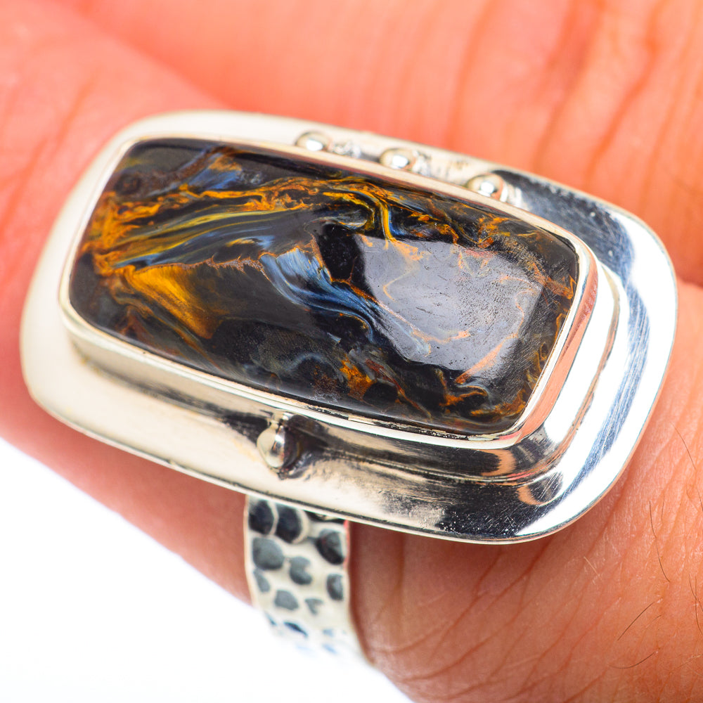 Pietersite Rings handcrafted by Anasilvercos - RING73965