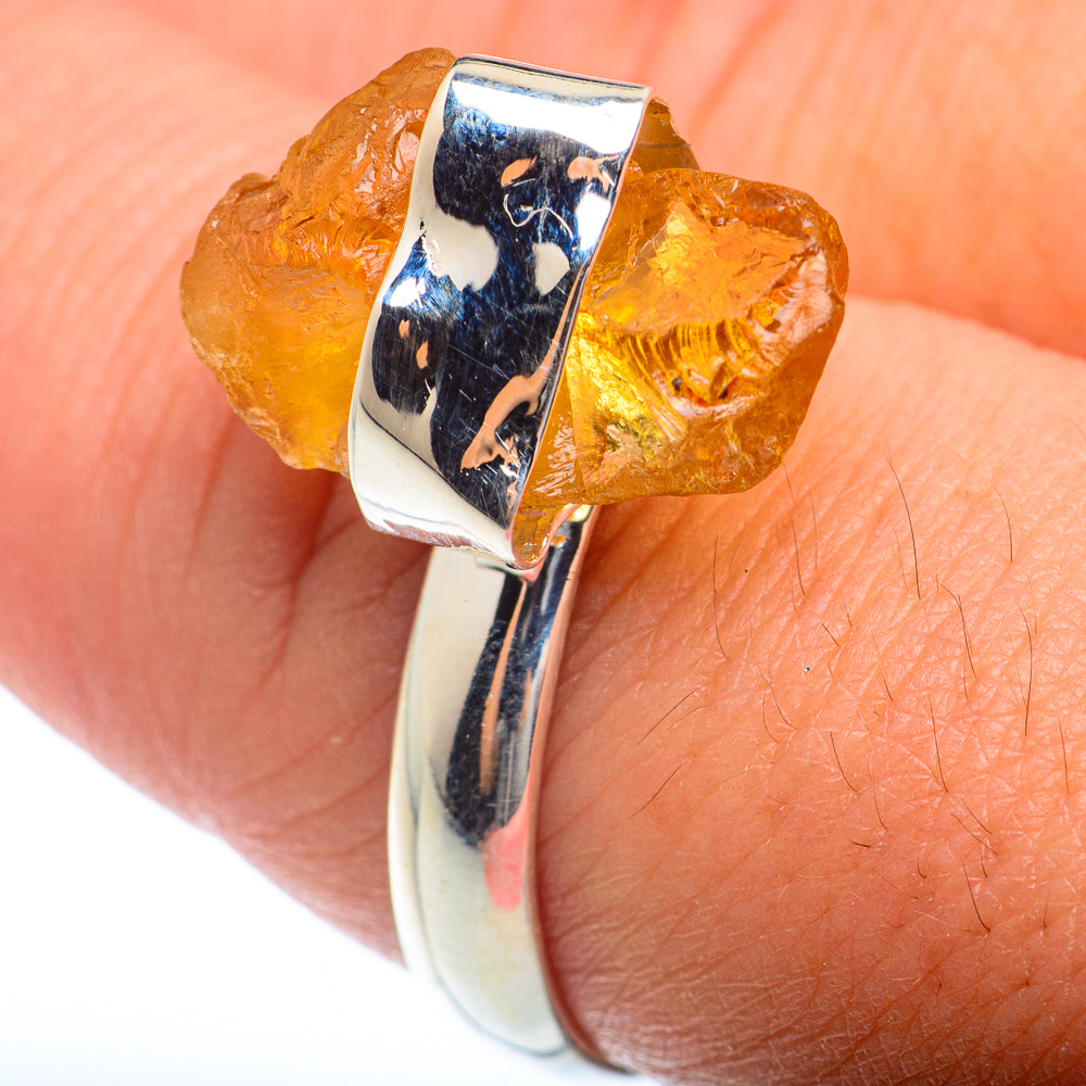 Citrine Rings handcrafted by Anasilvercos - RING73996