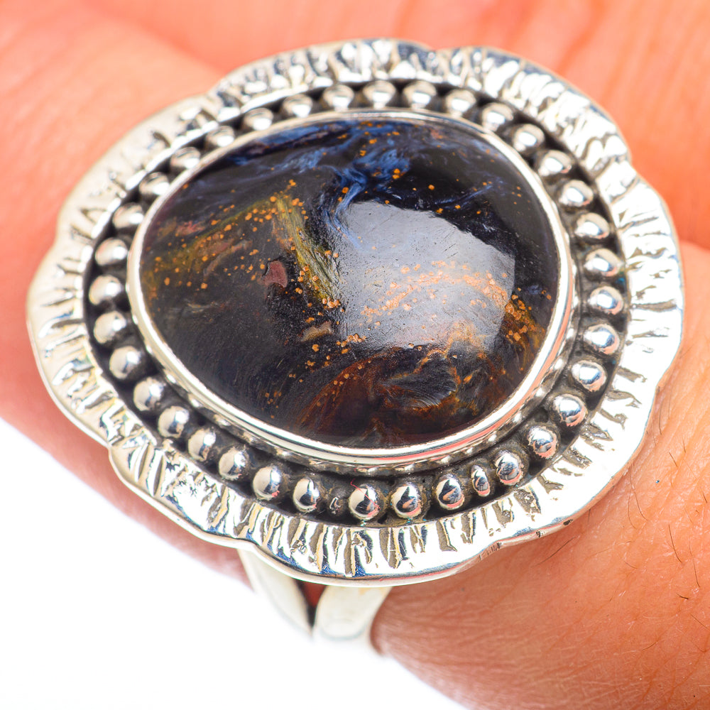 Pietersite Rings handcrafted by Anasilvercos - RING74005