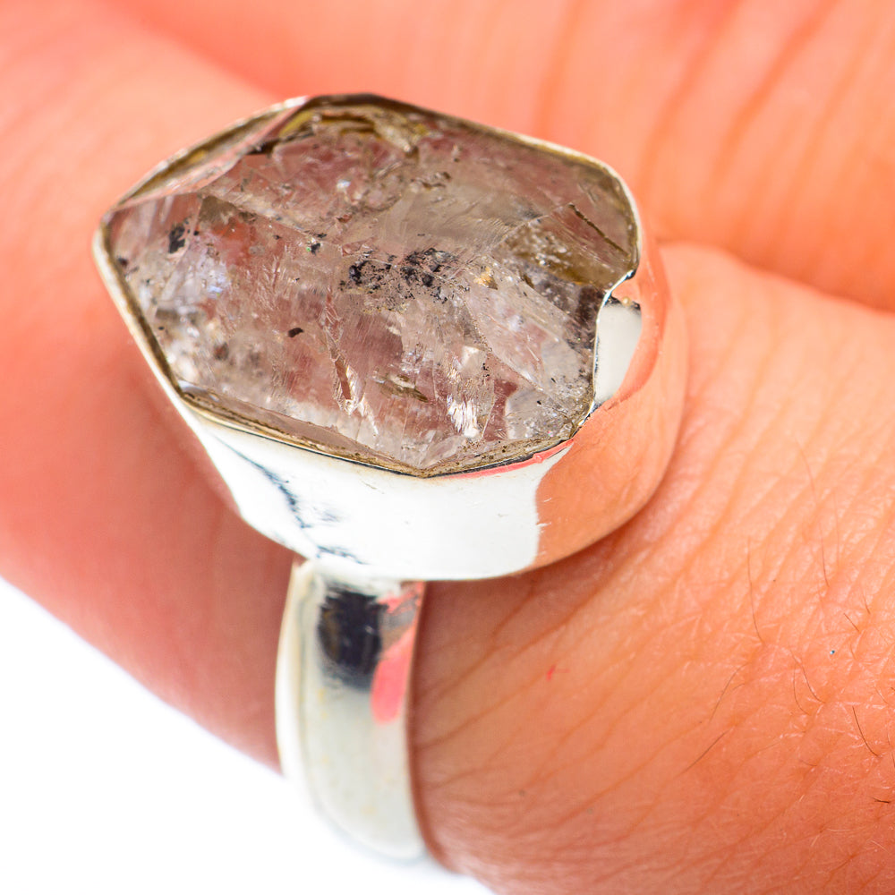 Herkimer Diamond Rings handcrafted by Anasilvercos - RING74006