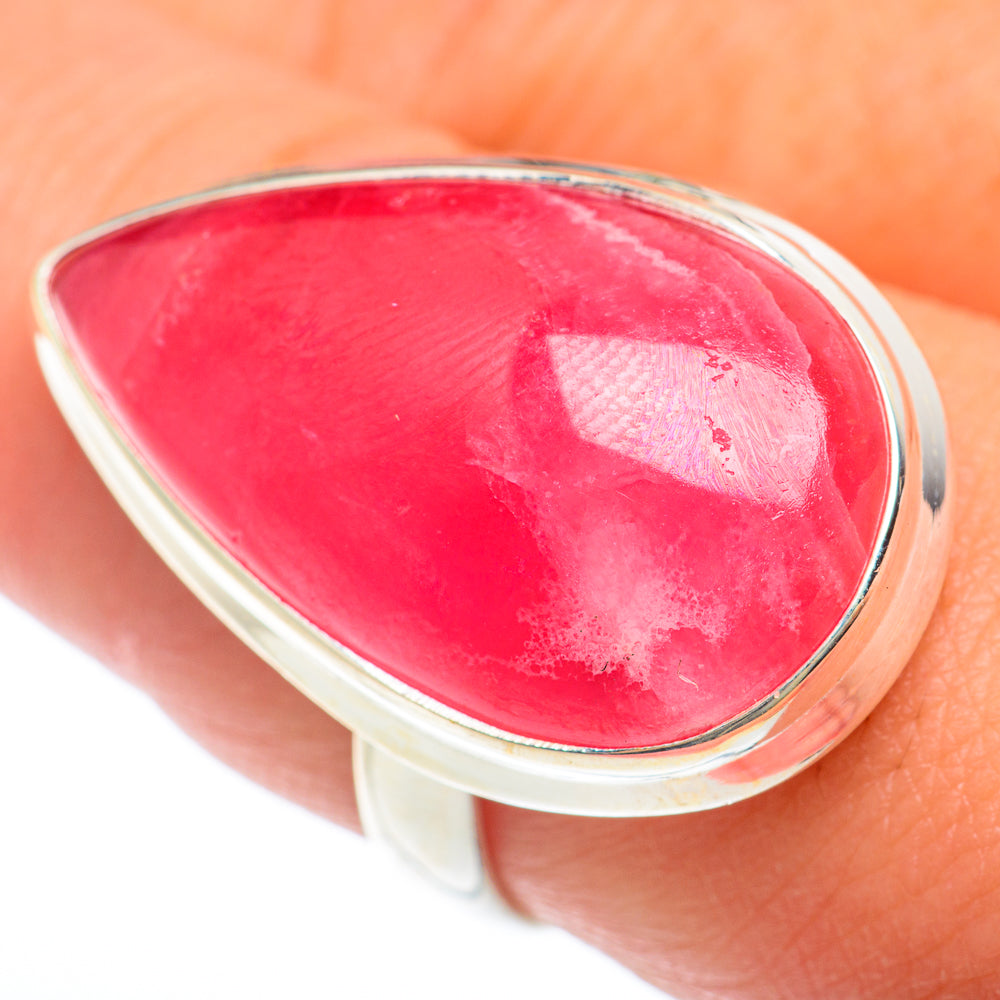 Rhodochrosite Rings handcrafted by Anasilvercos - RING74039