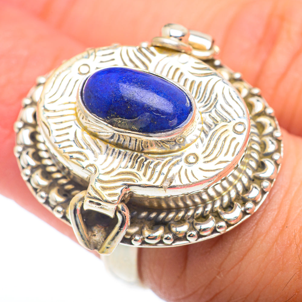 Lapis Lazuli Rings handcrafted by Anasilvercos - RING74061
