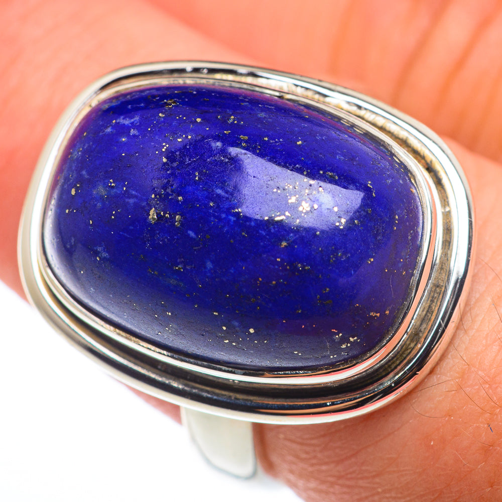 Lapis Lazuli Rings handcrafted by Anasilvercos - RING74099
