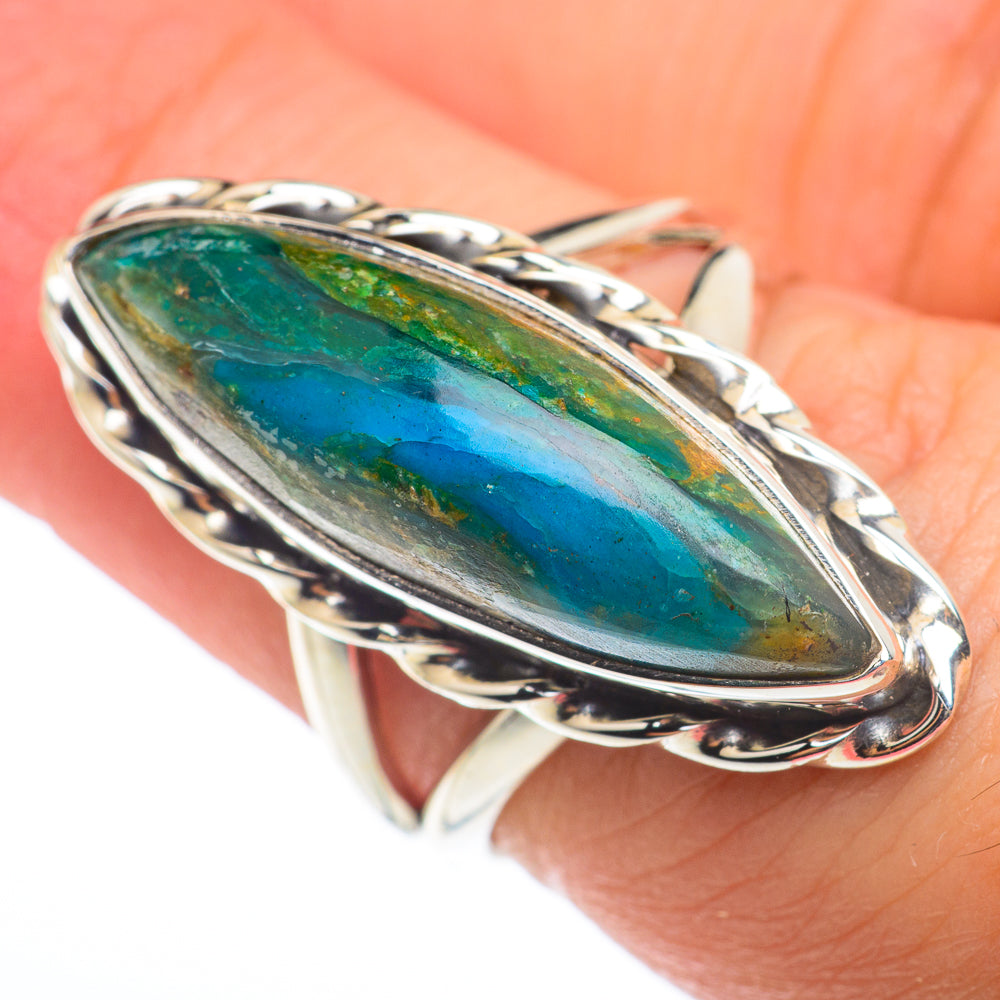 Peruvian Opal Rings handcrafted by Anasilvercos - RING74103