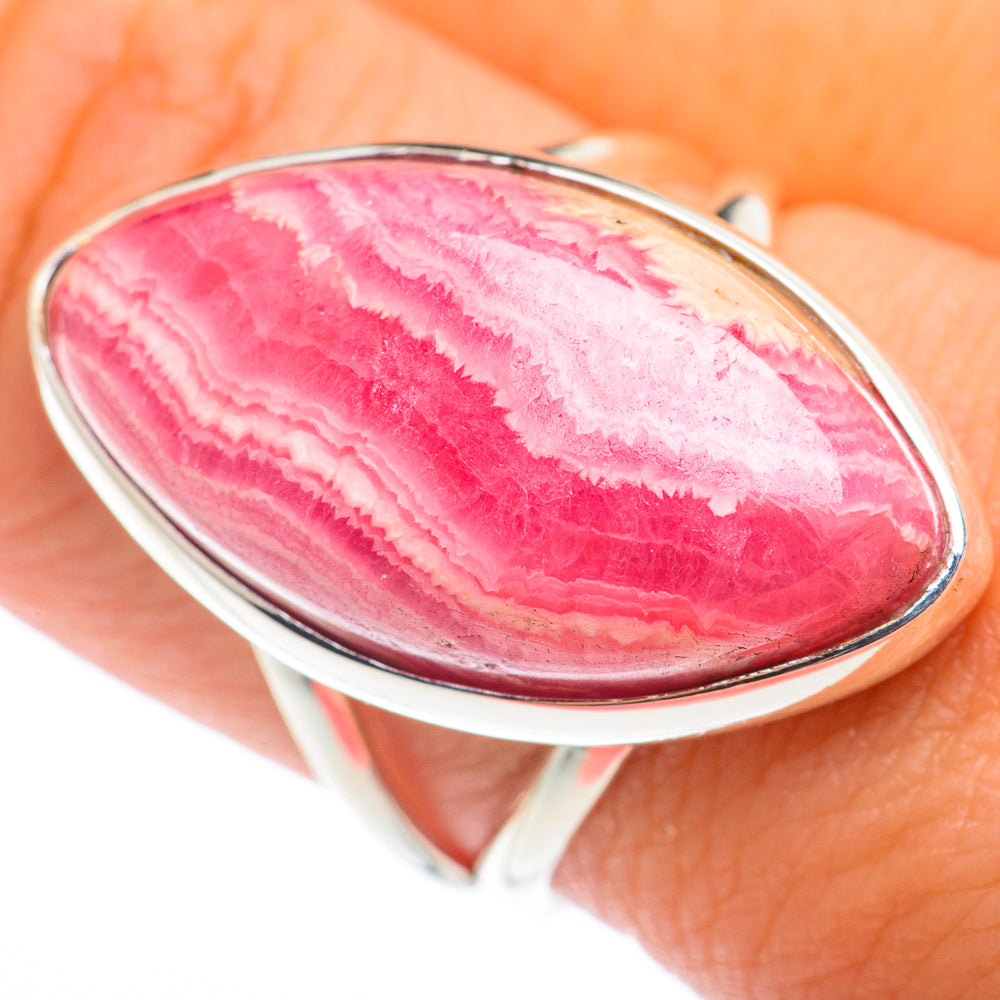 Rhodochrosite Rings handcrafted by Anasilvercos - RING74118