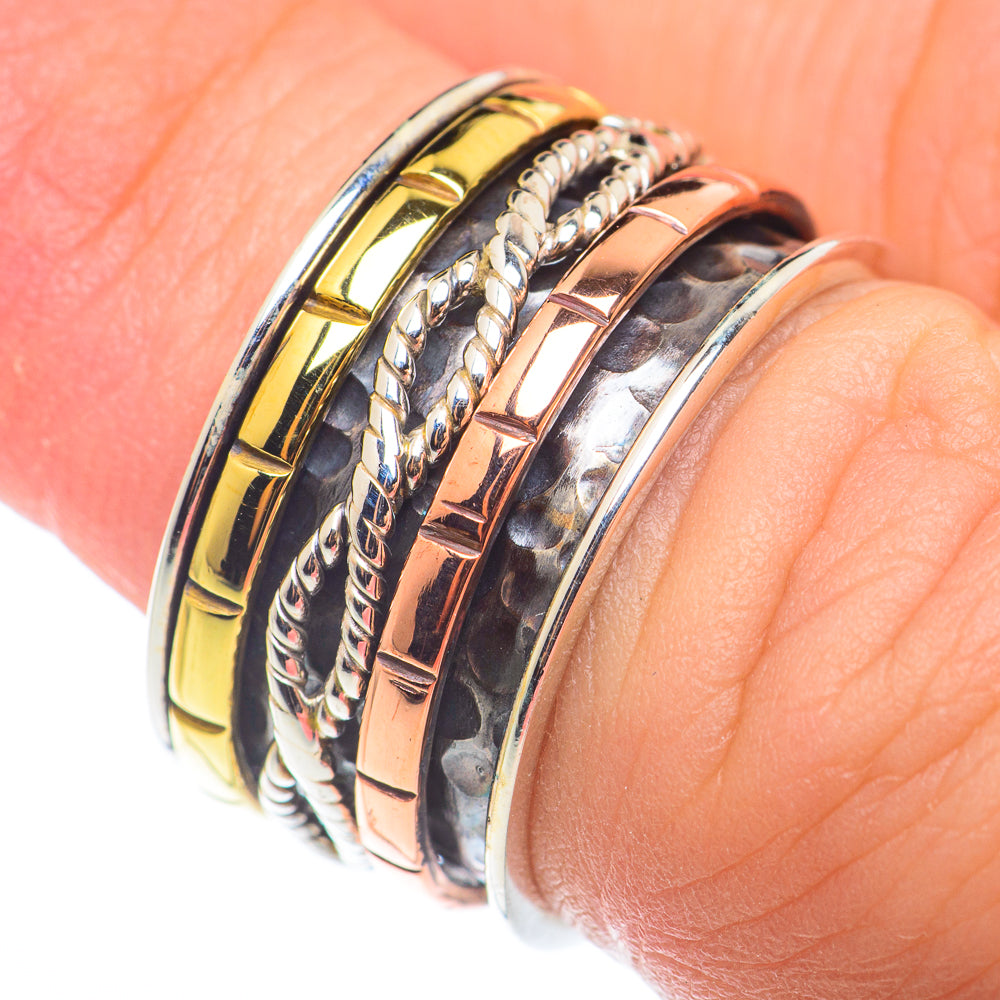 Meditation Spinner Rings handcrafted by Anasilvercos - RING74126