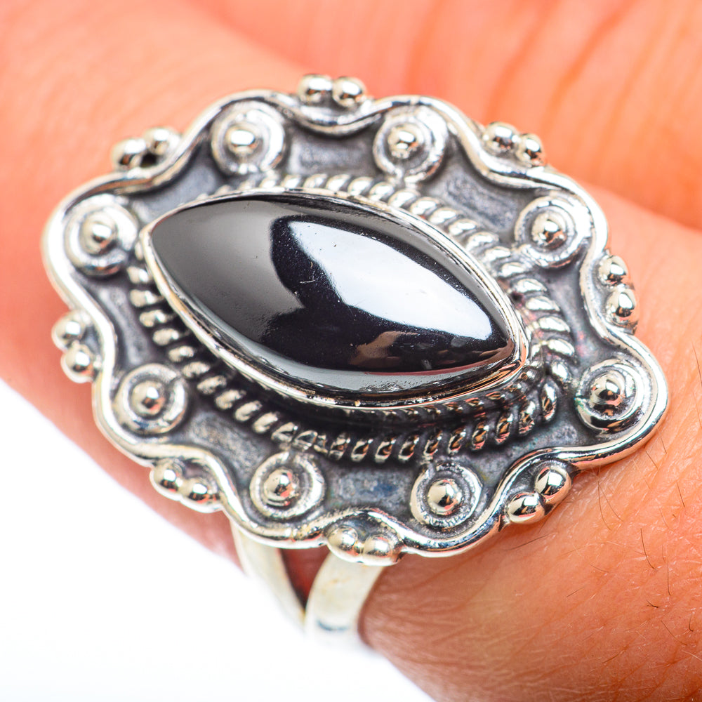 Hematite Rings handcrafted by Anasilvercos - RING74135