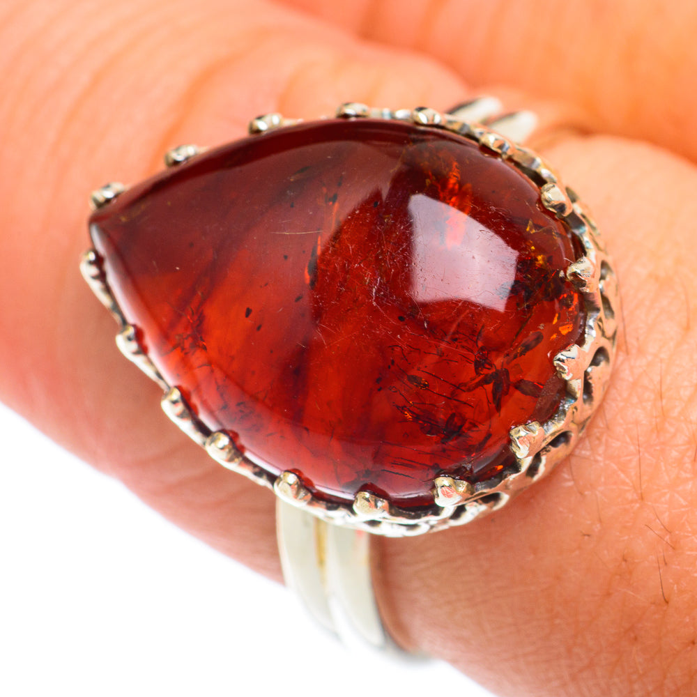 Baltic Amber Rings handcrafted by Anasilvercos - RING74159