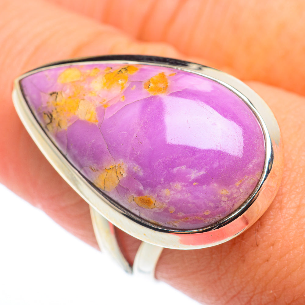 Phosphosiderite Rings handcrafted by Anasilvercos - RING74164