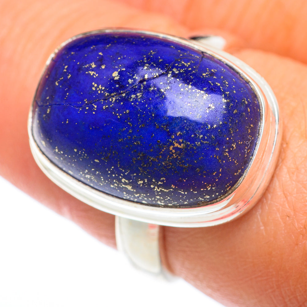 Lapis Lazuli Rings handcrafted by Anasilvercos - RING74188