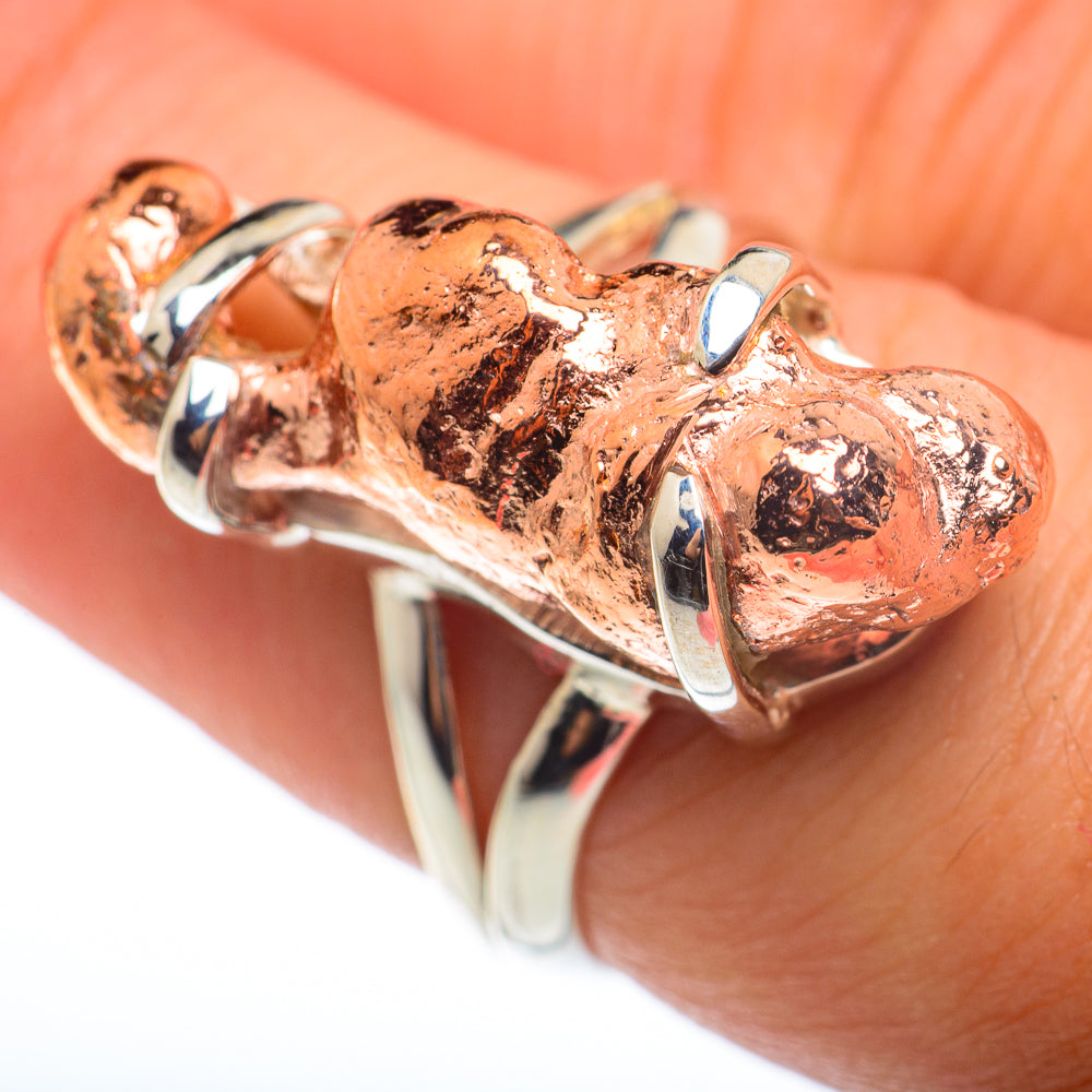 Splash Copper Rings handcrafted by Anasilvercos - RING74208