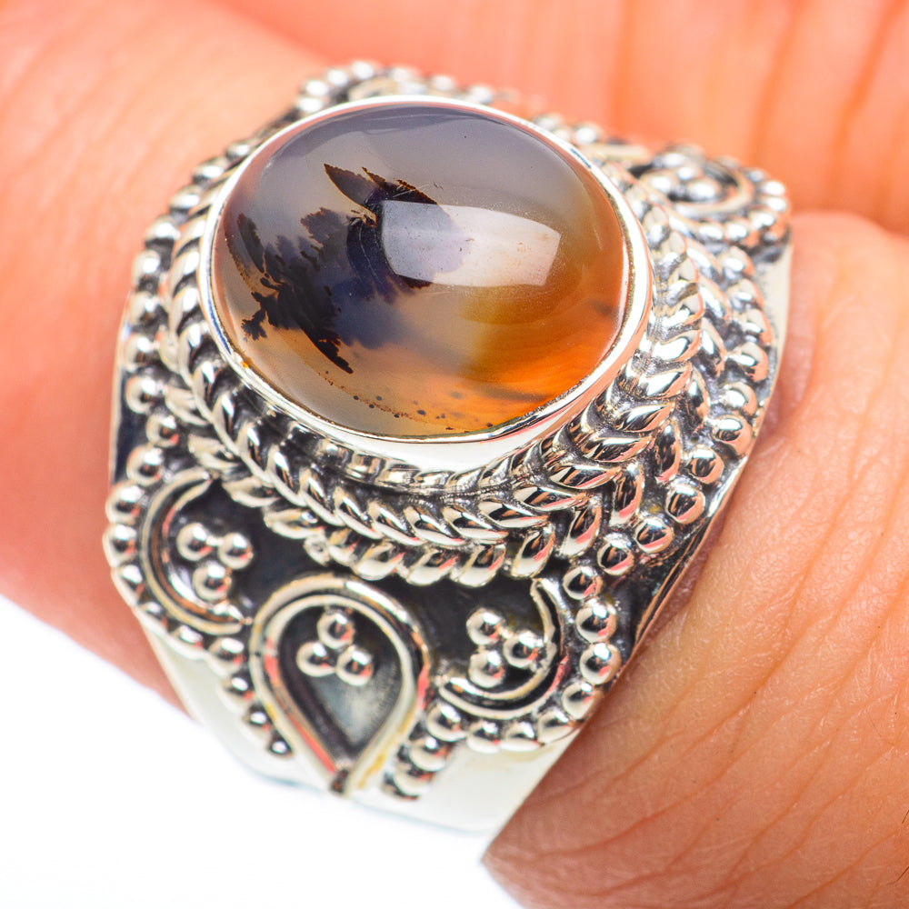 Montana Agate Rings handcrafted by Anasilvercos - RING74234