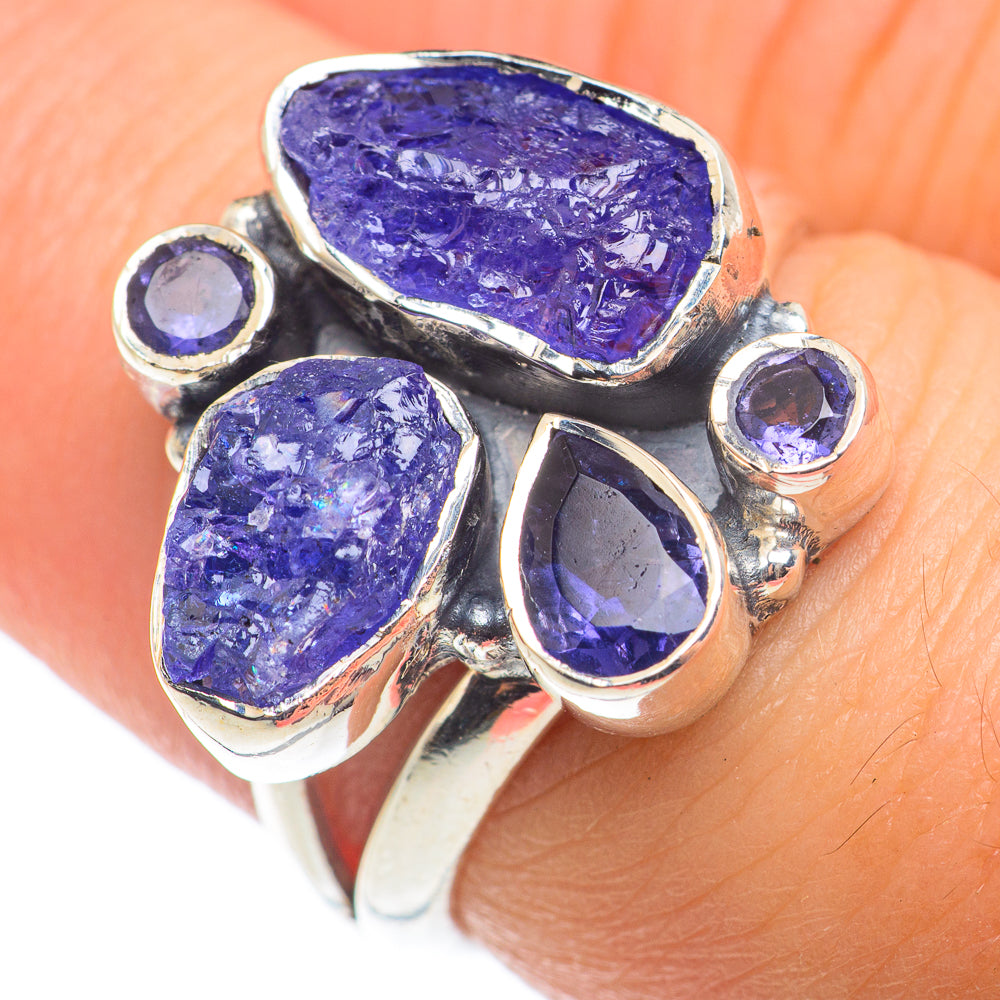 Tanzanite Rings handcrafted by Anasilvercos - RING74245
